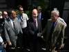 GP MONACO, 26.05.2011- Second Practice Session, Prince Albert II of Monaco visiting the Pirelli people