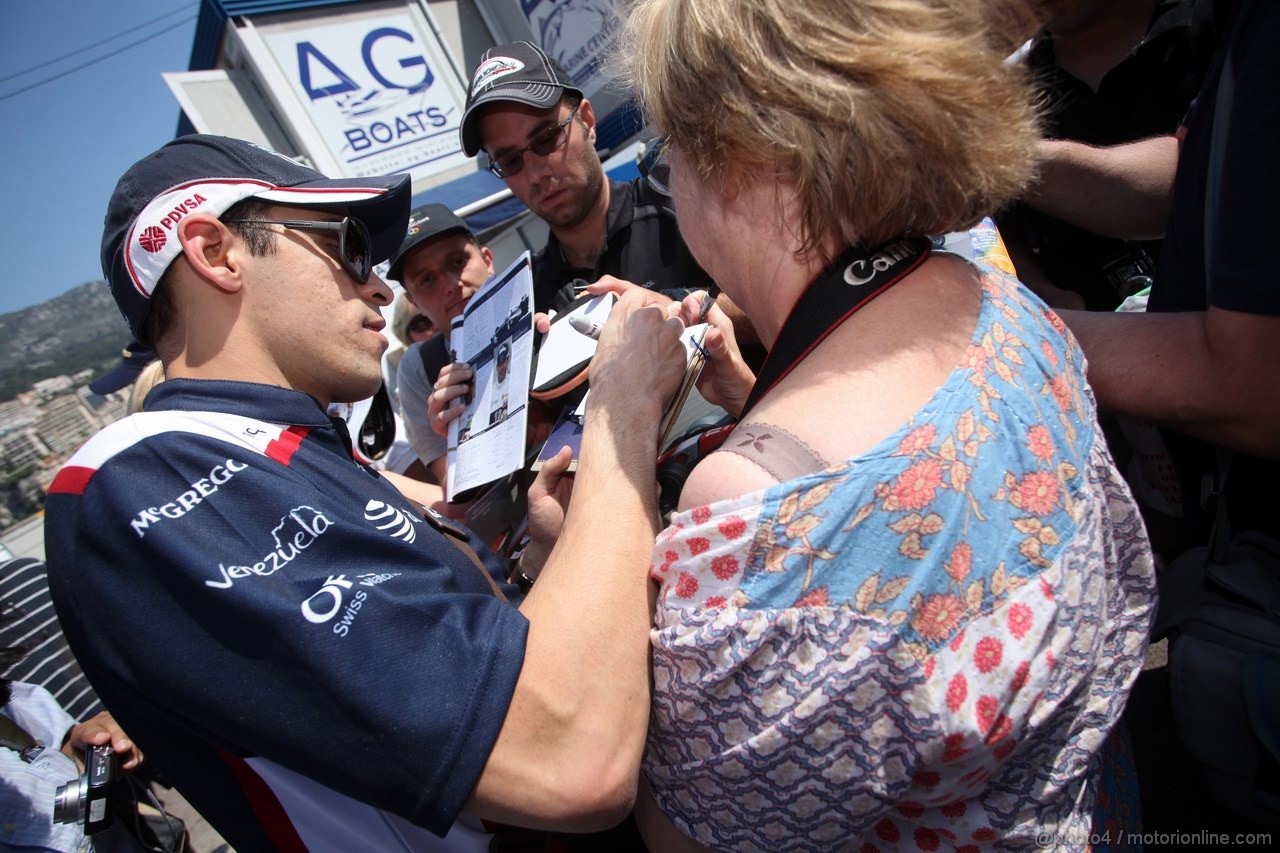 GP MONACO, 25.05.2011- Pastor Maldonado (VEN), Williams FW33 