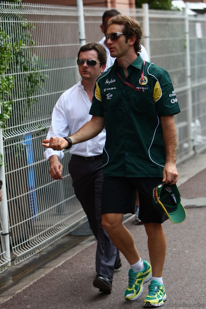 GP MONACO, 25.05.2011- Jarno Trulli (ITA), Team Lotus, TL11 
