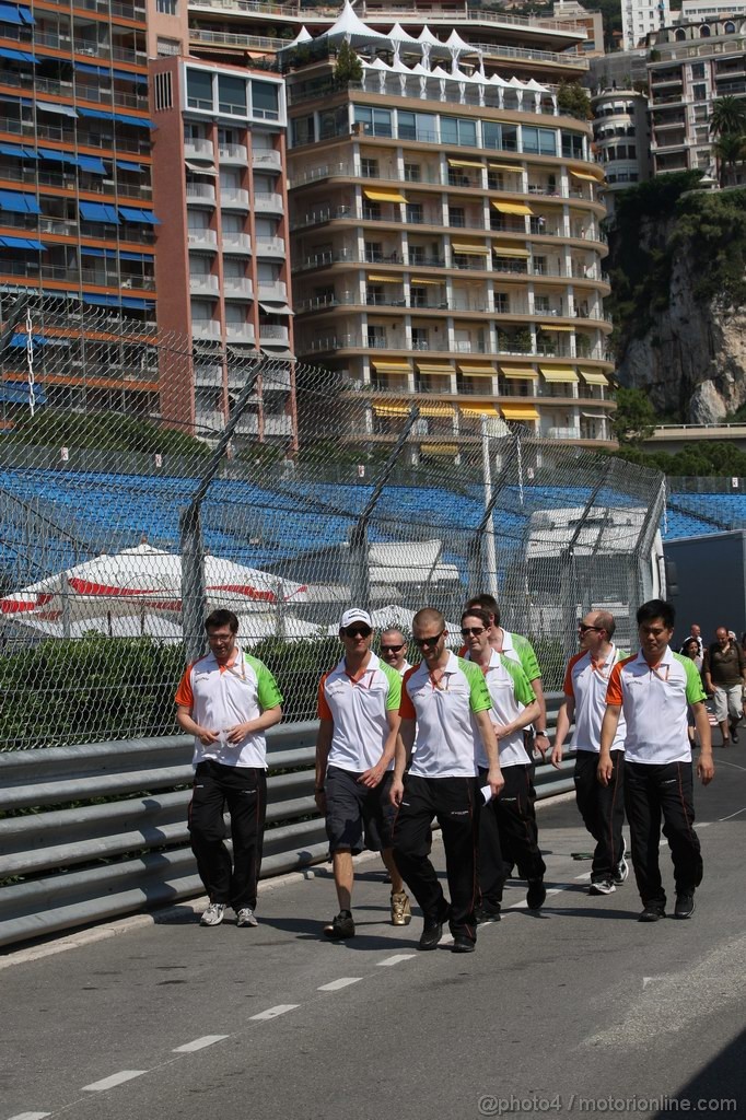 GP MONACO, 25.05.2011- Adrian Sutil (GER), Force India F1 Team, VJM04 