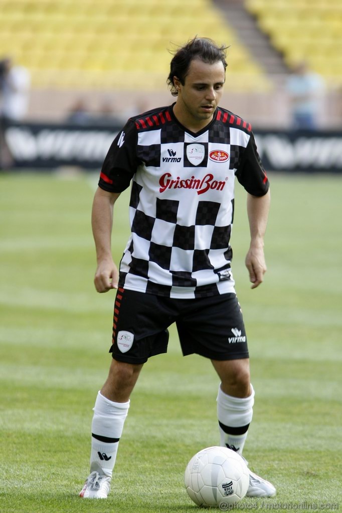 GP MONACO, 24.05.2011-Carity Soccer, Felipe Massa (BRA), Ferrari 