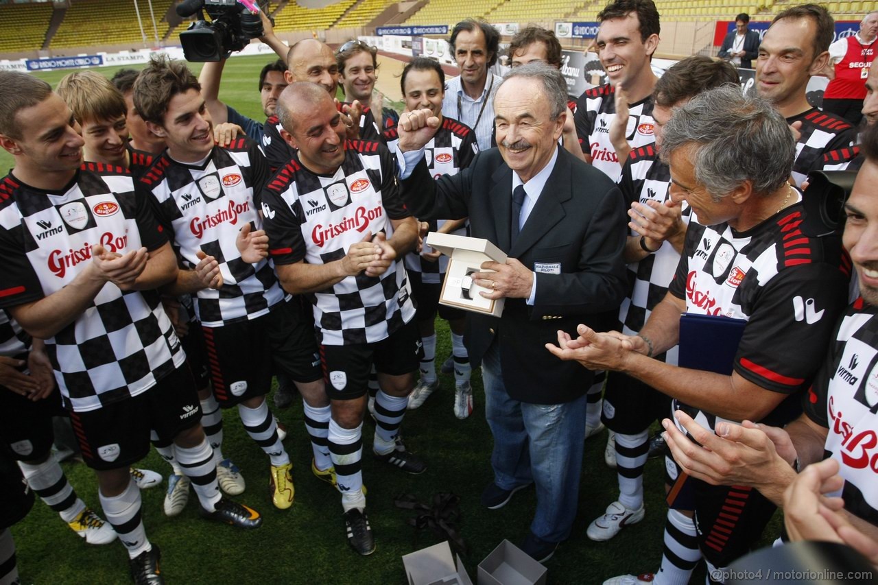 GP MONACO, 24.05.2011-Carity Soccer,   Team Nazionale Piloti 