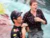 GP MONACO, 25.05.2011- Mark Webber (AUS), Red Bull Racing, RB7 e Jake Humphrey (GBR), BBC Sport, Comentator