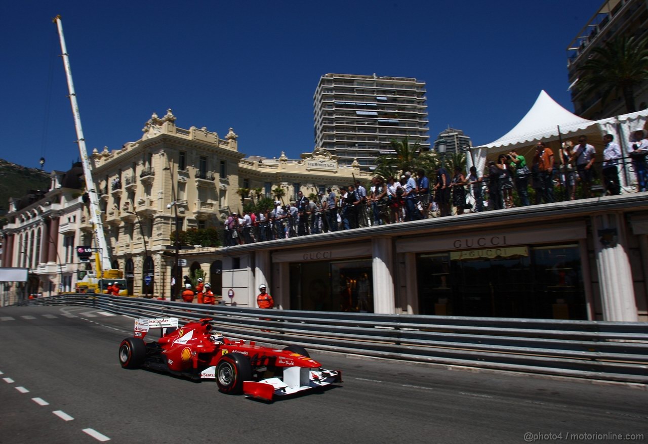 GP MONACO, 28.05.2011- Prove Libere 3, Sabato, Sebastian Vettel (GER), Red Bull Racing, RB7 