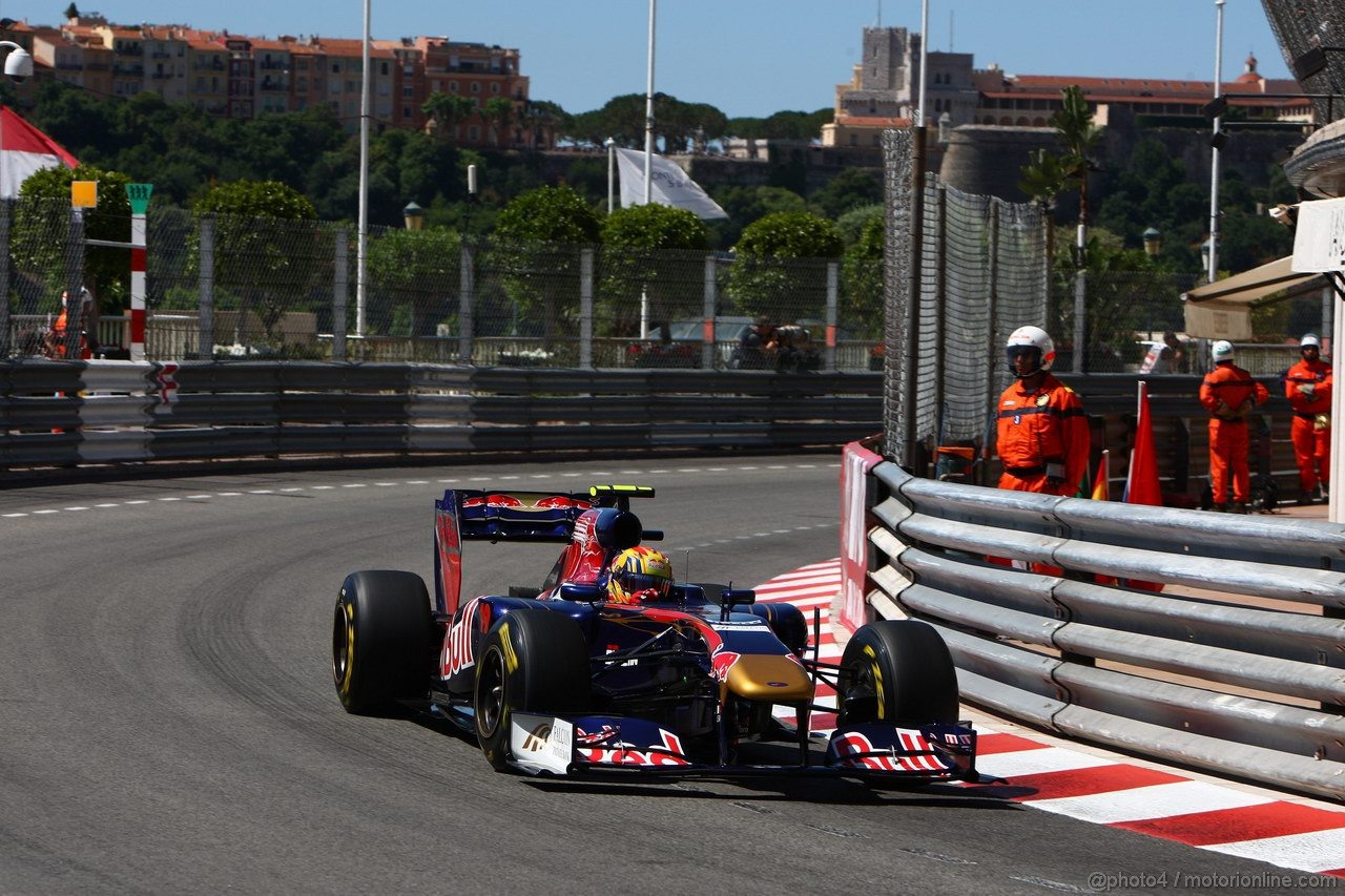GP MONACO, 28.05.2011- Prove Libere 3, Sabato, Jaime Alguersuari (SPA), Scuderia Toro Rosso, STR6 