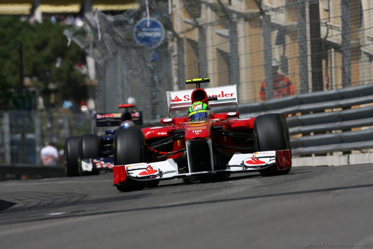 GP MONACO, 28.05.2011- Prove Libere 3, Sabato, Felipe Massa (BRA), Ferrari, F-150 Italia 