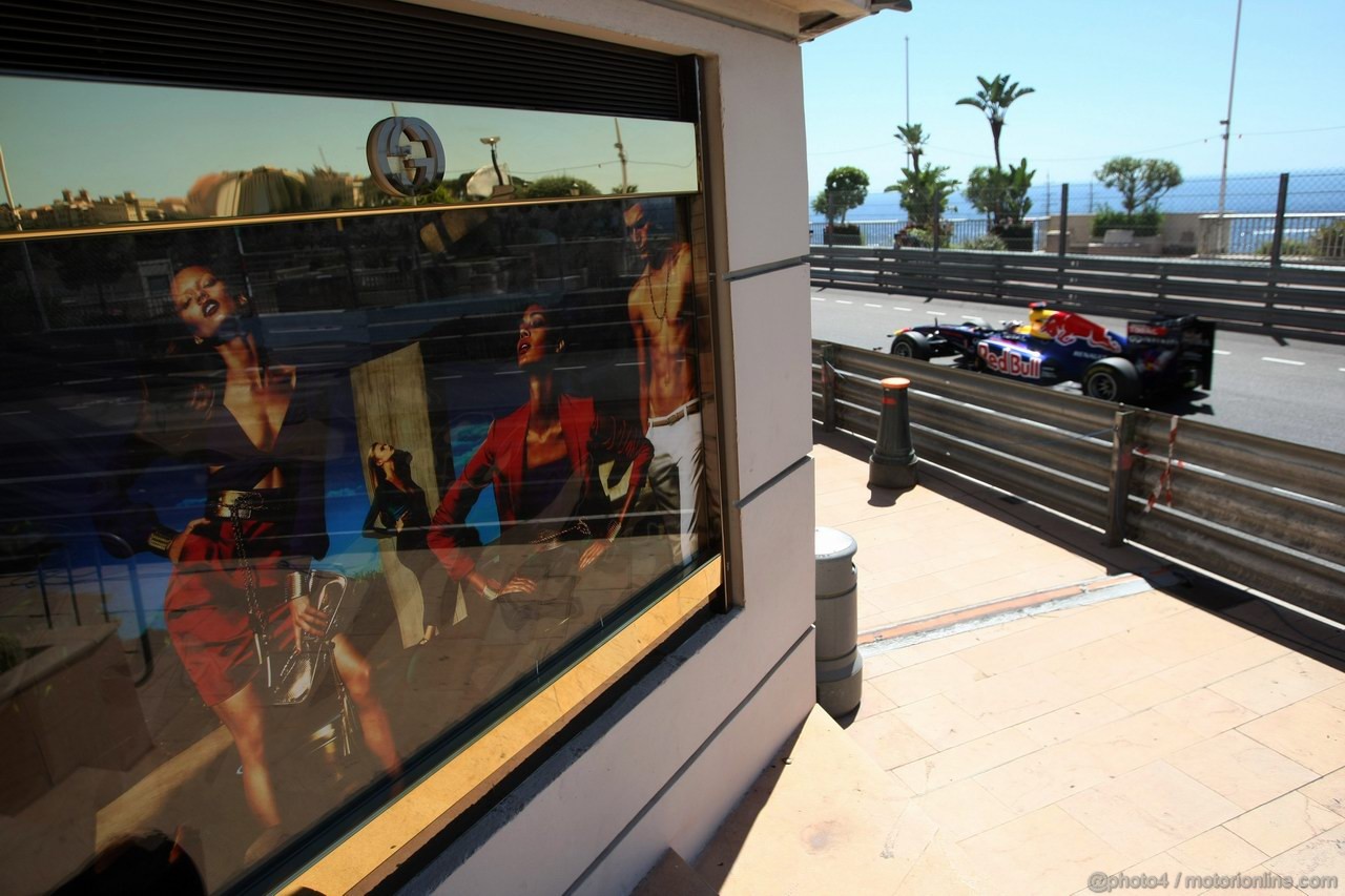 GP MONACO, 28.05.2011- Prove Libere 3, Sabato, Sebastian Vettel (GER), Red Bull Racing, RB7 