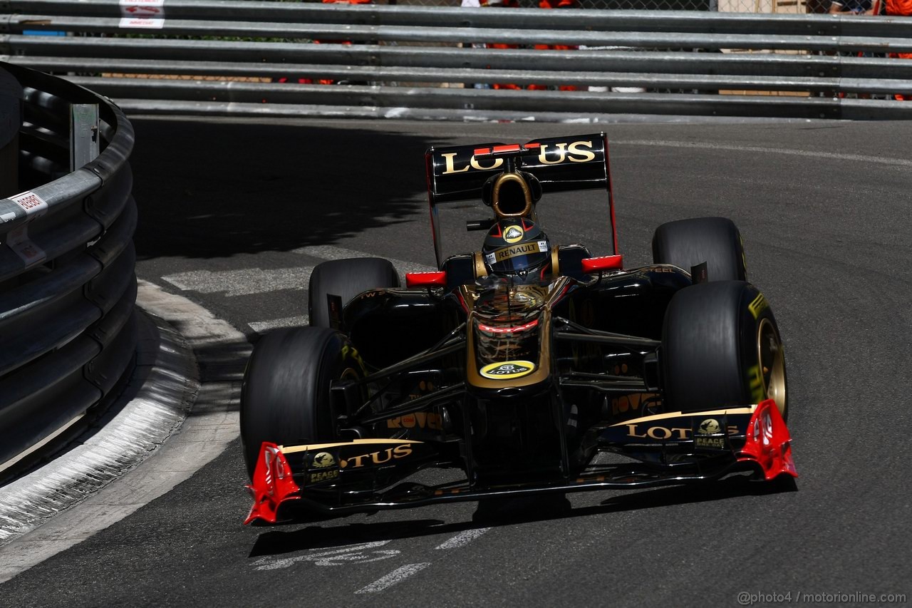 GP MONACO, 28.05.2011- Prove Libere 3, Sabato, Nick Heidfeld (GER) Lotus Renault GP R31  