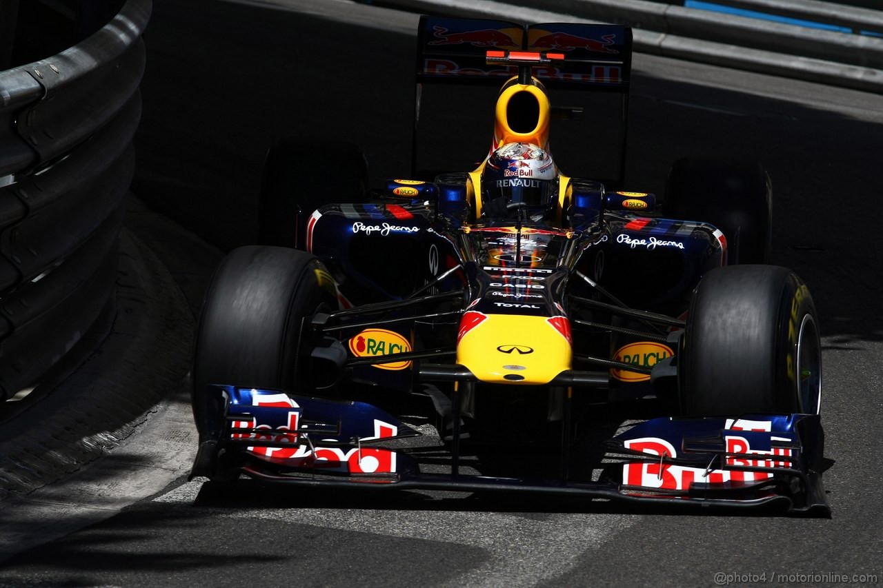 GP MONACO, 28.05.2011- Prove Libere 3, Sabato, Sebastian Vettel (GER), Red Bull Racing, RB7 