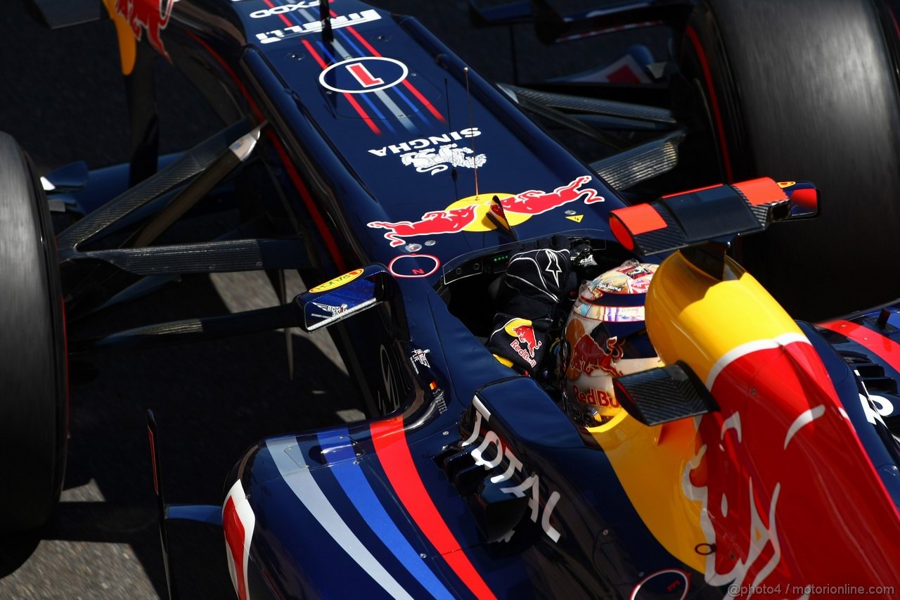 GP MONACO, 28.05.2011- Prove Libere 3, Sabato, Sebastian Vettel (GER), Red Bull Racing, RB7 