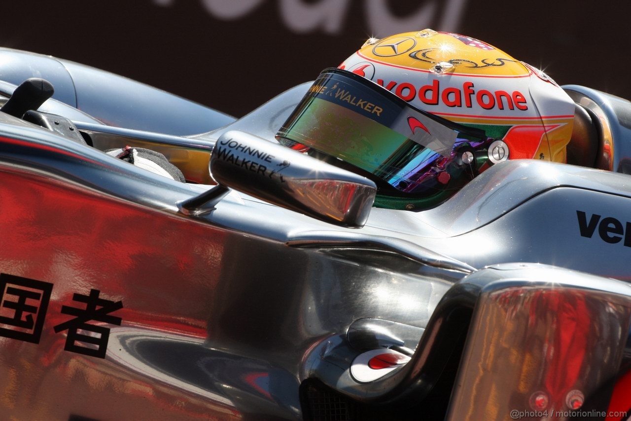 GP MONACO, 28.05.2011- Prove Libere 3, Sabato, Lewis Hamilton (GBR), McLaren  Mercedes, MP4-26 