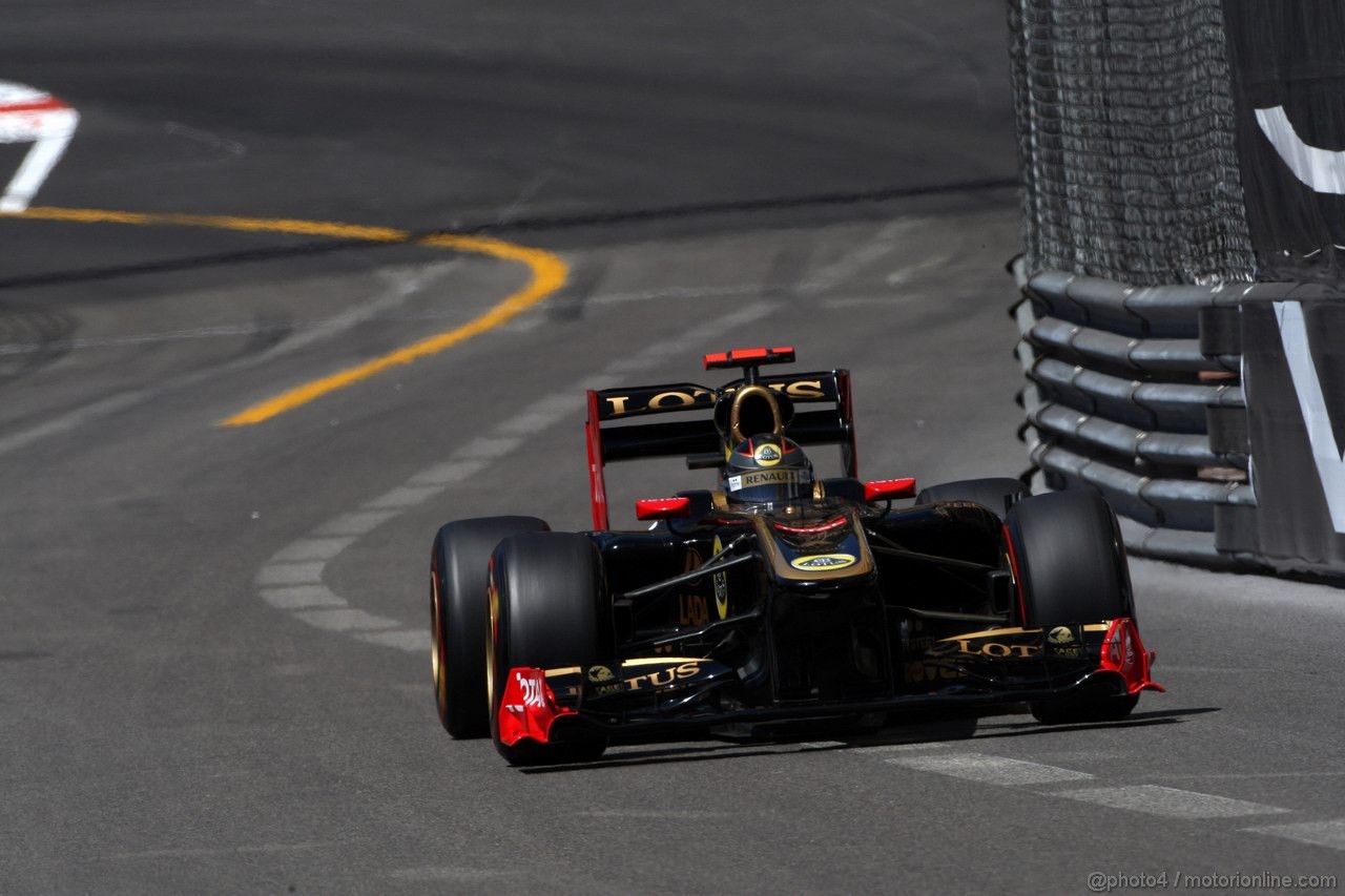 GP MONACO, 28.05.2011- Prove Libere 3, Sabato, Nick Heidfeld (GER) Lotus Renault GP R31  
