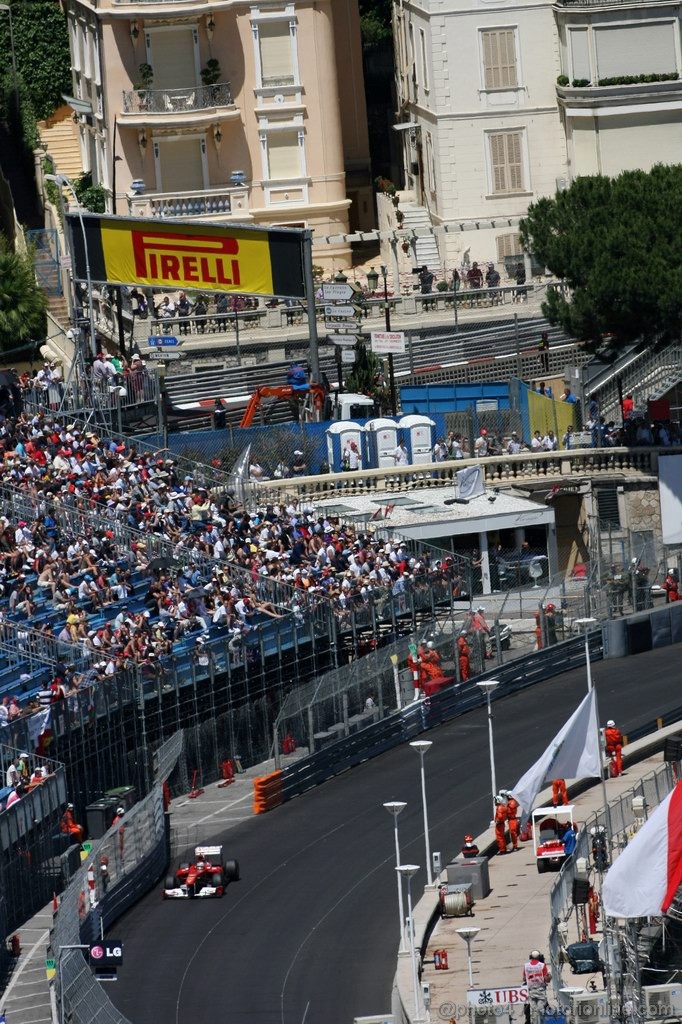 GP MONACO, 28.05.2011- Qualifiche, Fernando Alonso (ESP), Ferrari, F-150 Italia 
