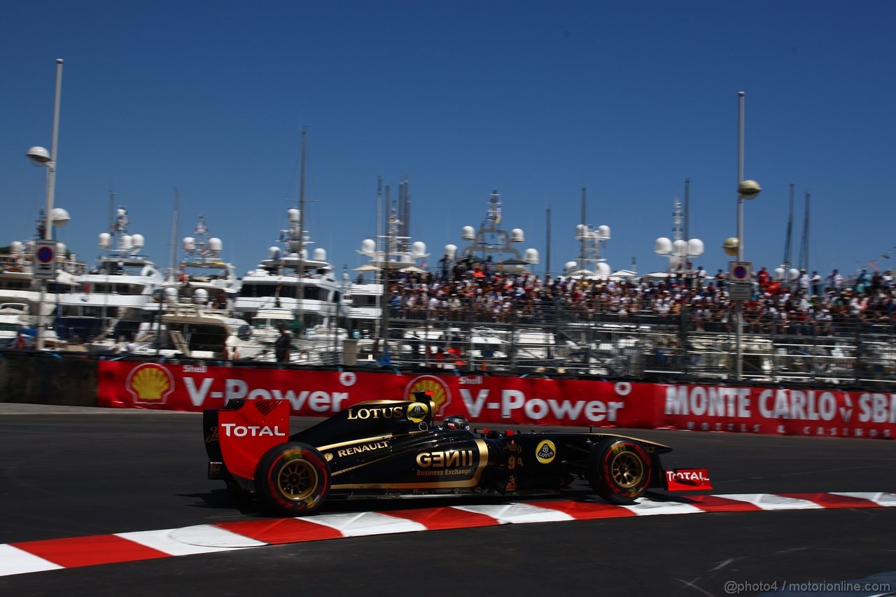 GP MONACO, 28.05.2011- Qualifiche, Nick Heidfeld (GER) Lotus Renault GP R31  