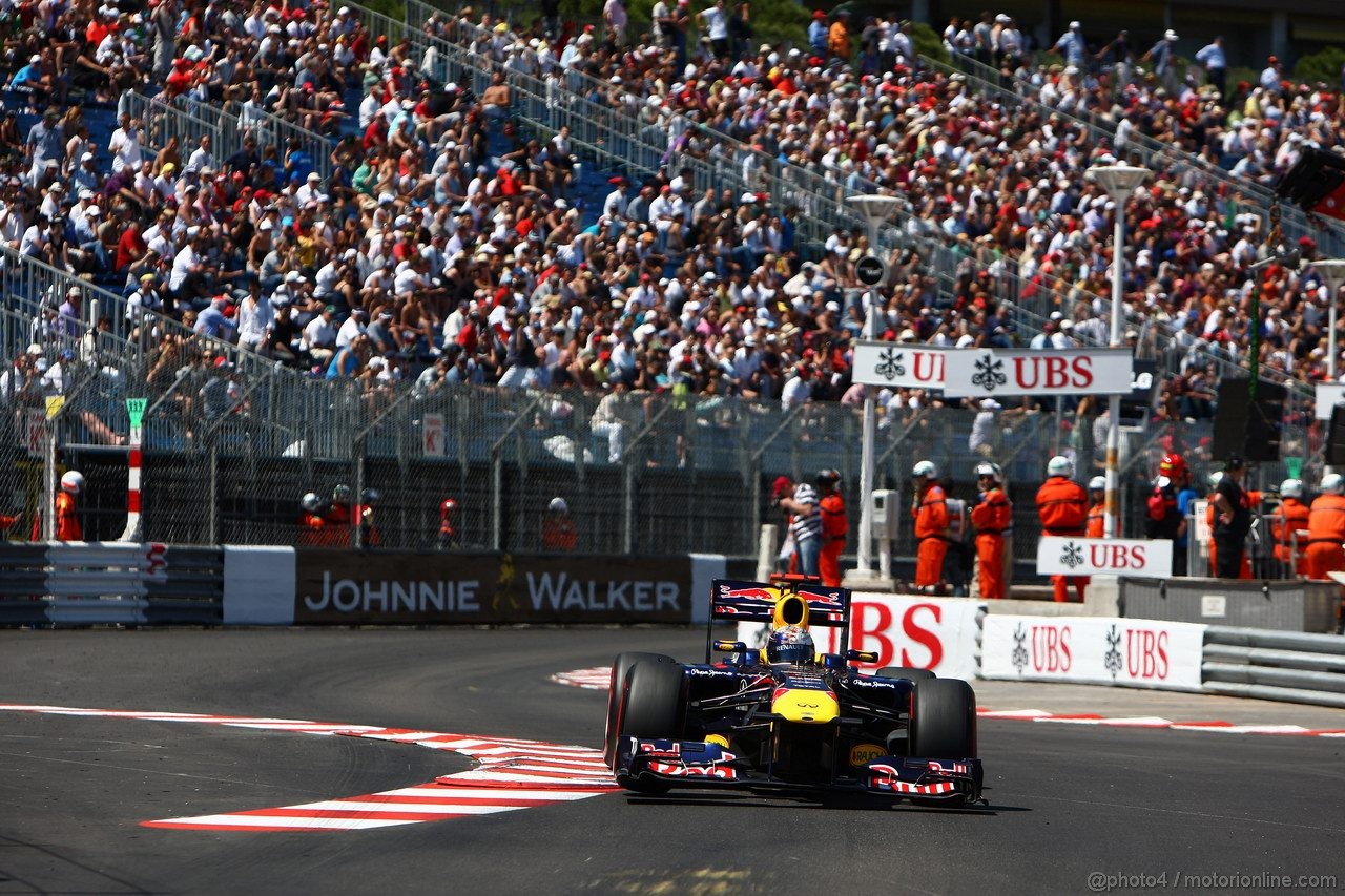 GP MONACO, 28.05.2011- Qualifiche, Sebastian Vettel (GER), Red Bull Racing, RB7 
