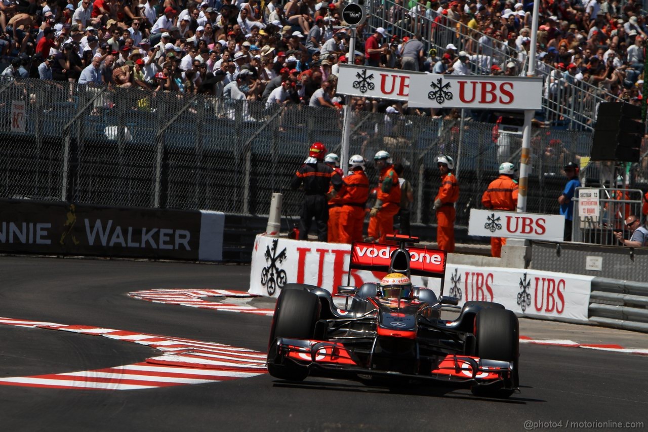 GP MONACO, 28.05.2011- Qualifiche, Lewis Hamilton (GBR), McLaren  Mercedes, MP4-26 