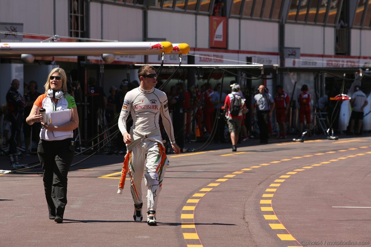 GP MONACO, 28.05.2011- Qualifiche, Paul di Resta (GBR) Force India VJM04 