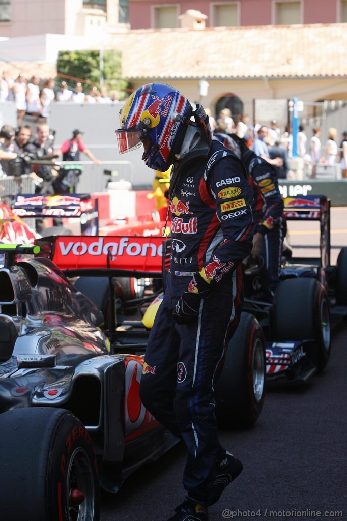 GP MONACO, 28.05.2011- Qualifiche, Mark Webber (AUS), Red Bull Racing, RB7 