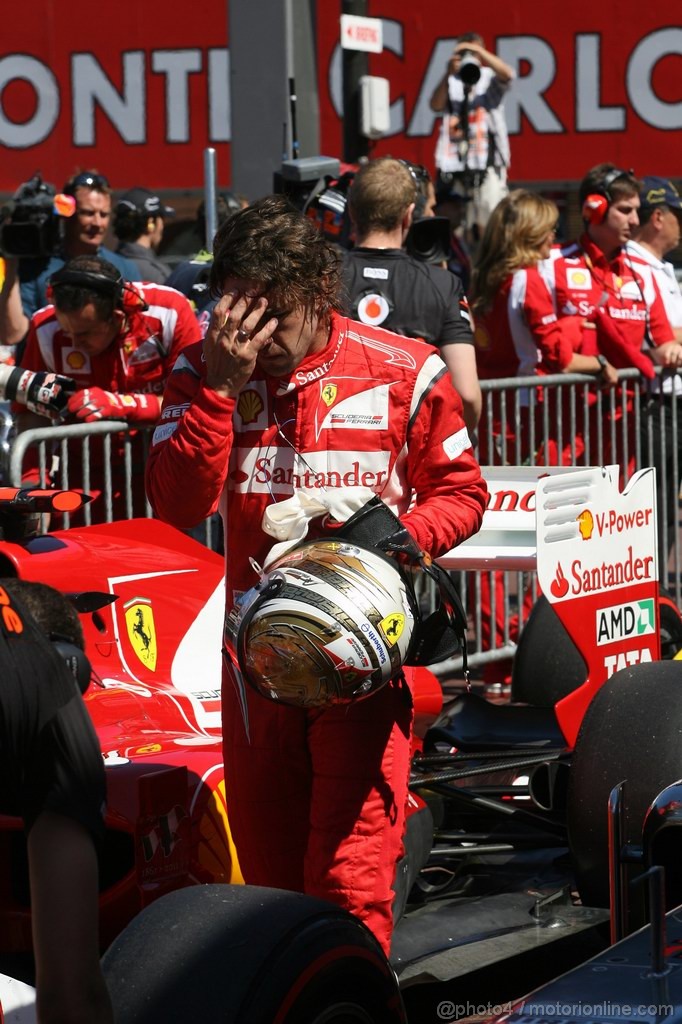 GP MONACO, 28.05.2011- Qualifiche, Fernando Alonso (ESP), Ferrari, F-150 Italia 