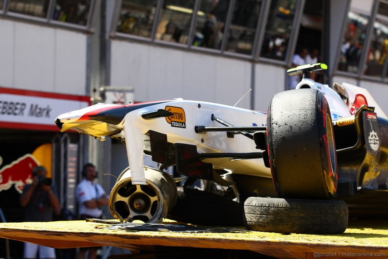 GP MONACO, 28.05.2011- Qualifiche, Sergio Pérez (MEX), Sauber F1 Team C30 