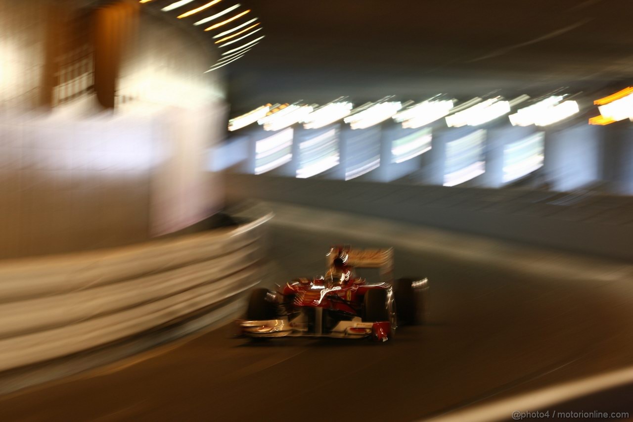 GP MONACO, 28.05.2011- Qualifiche, Fernando Alonso (ESP), Ferrari, F-150 Italia 
