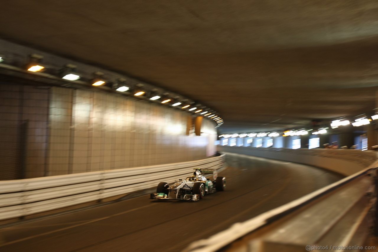 GP MONACO, 28.05.2011- Qualifiche, Nico Rosberg (GER), Mercedes GP Petronas F1 Team, MGP W02 