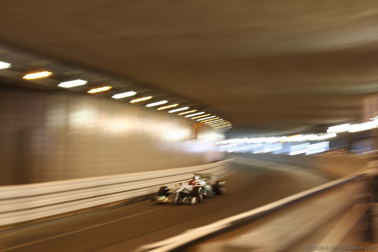 GP MONACO, 28.05.2011- Qualifiche, Michael Schumacher (GER), Mercedes GP Petronas F1 Team, MGP W02 