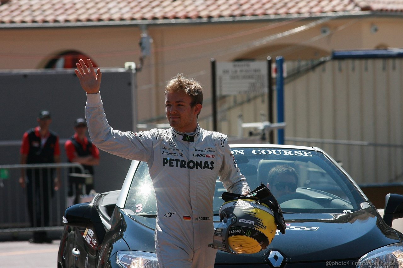 GP MONACO, 28.05.2011- Nico Rosberg (GER), Mercedes GP Petronas F1 Team, MGP W02 