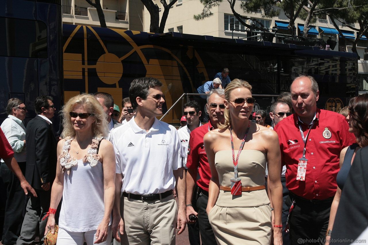 GP MONACO, 28.05.2011- Charlene Wittstock (USA), fiancee of S.A.S. Prince Albert II