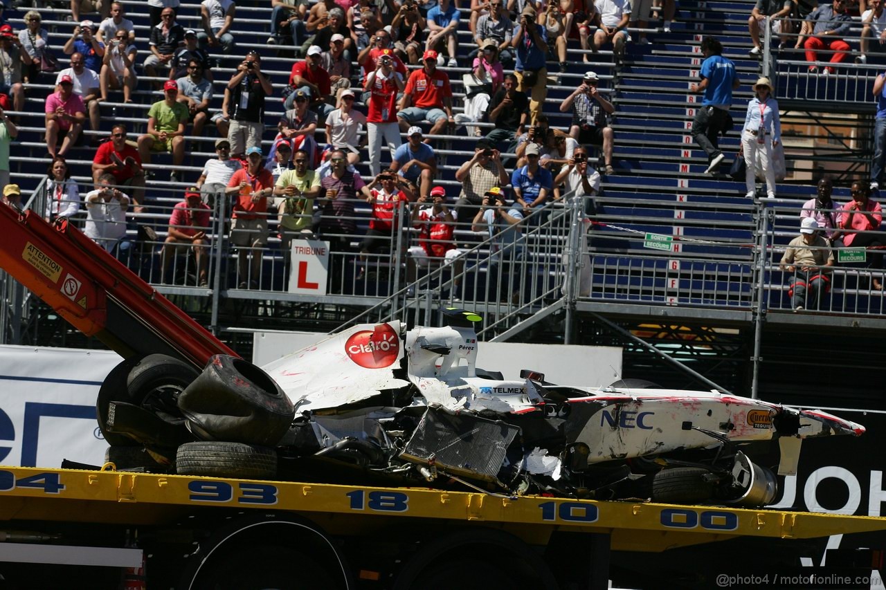 GP MONACO, 28.05.2011- Sergio Pérez (MEX), Sauber F1 Team C30 