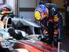 GP MONACO, 28.05.2011- Qualifiche, Mark Webber (AUS), Red Bull Racing, RB7 looking at the  McLaren  Mercedes, MP4-26 of Jenson Button (GBR), McLaren  Mercedes, MP4-26 