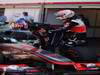 GP MONACO, 28.05.2011- Qualifiche, Mark Webber (AUS), Red Bull Racing, RB7 e Jenson Button (GBR), McLaren  Mercedes, MP4-26 
