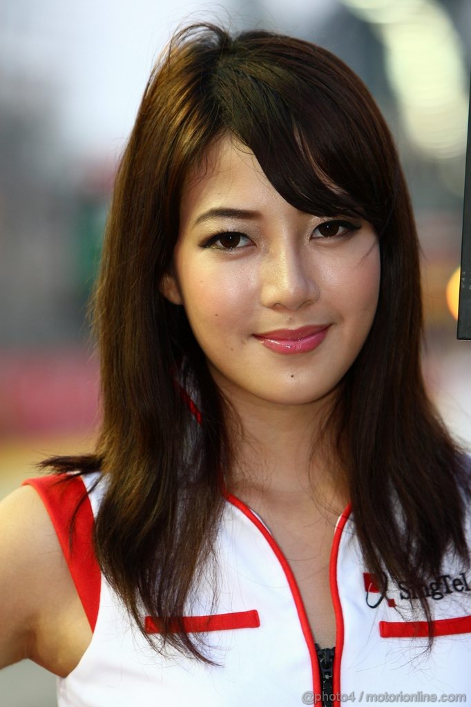 GP SINGAPORE, 25.09.2011- grid girl, pitbabes