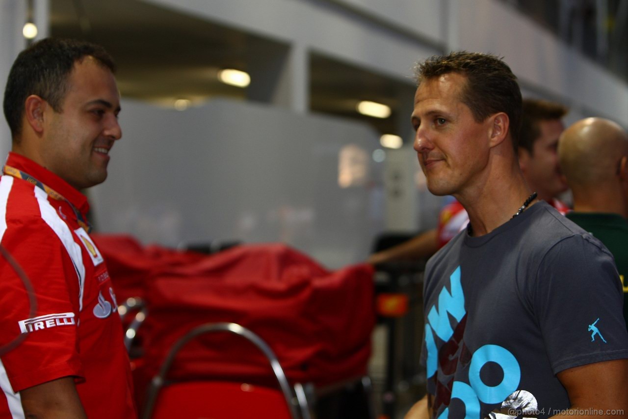 GP SINGAPORE, 22.09.2011- Michael Schumacher (GER), Mercedes GP Petronas F1 Team, MGP W02 