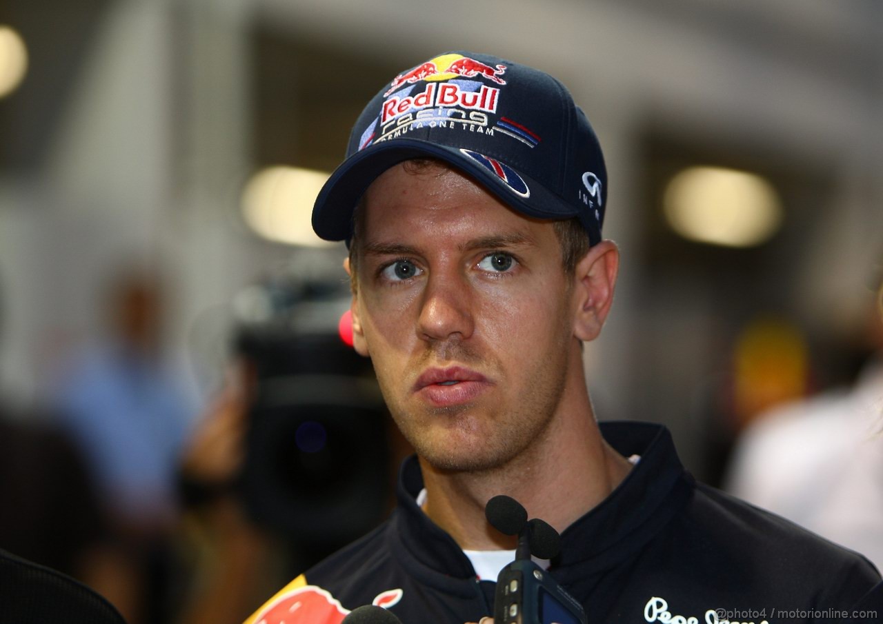 GP SINGAPORE, 22.09.2011- Sebastian Vettel (GER), Red Bull Racing, RB7 