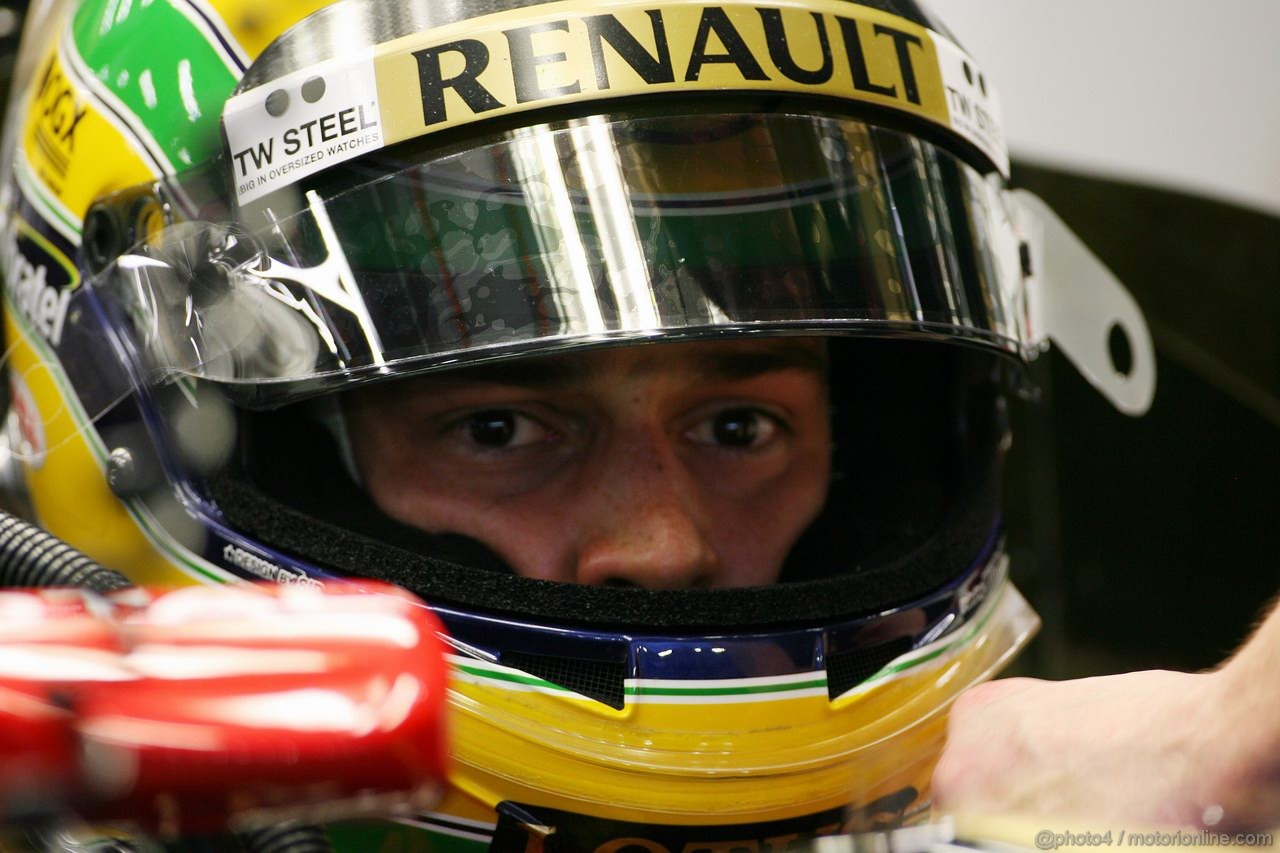 GP SINGAPORE, 24.09.2011- Prove Libere 3, Sabato, Bruno Senna (BRA), Lotus Renault GP R31 