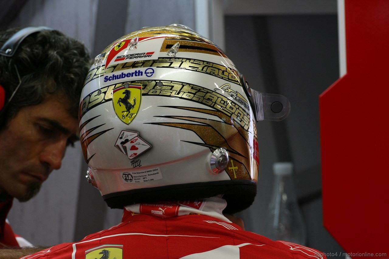 GP SINGAPORE, 23.09.2011- Prove Libere 1, Venerdi', Fernando Alonso (ESP), Ferrari, F-150 Italia 