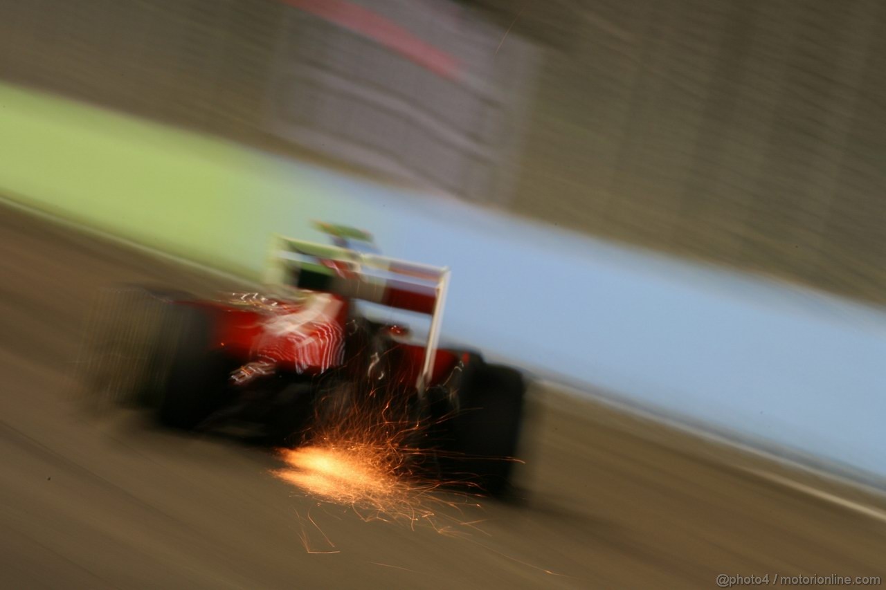 GP SINGAPORE, 23.09.2011- Prove Libere 2, Venerdi', Felipe Massa (BRA), Ferrari, F-150 Italia 