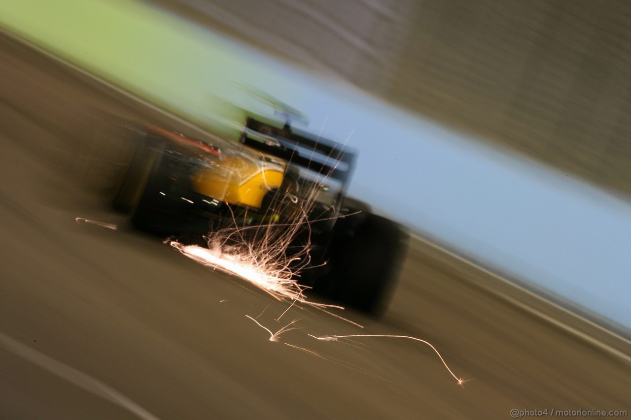 GP SINGAPORE, 23.09.2011- Prove Libere 2, Venerdi', Heikki Kovalainen (FIN), Team Lotus, TL11 