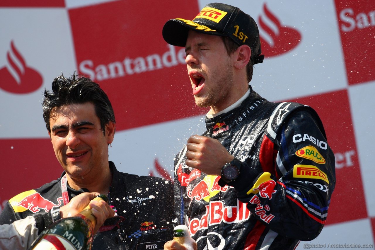 GP SPAGNA, 22.05.2011- Gara, Sebastian Vettel (GER), Red Bull Racing, RB7 vincitore 