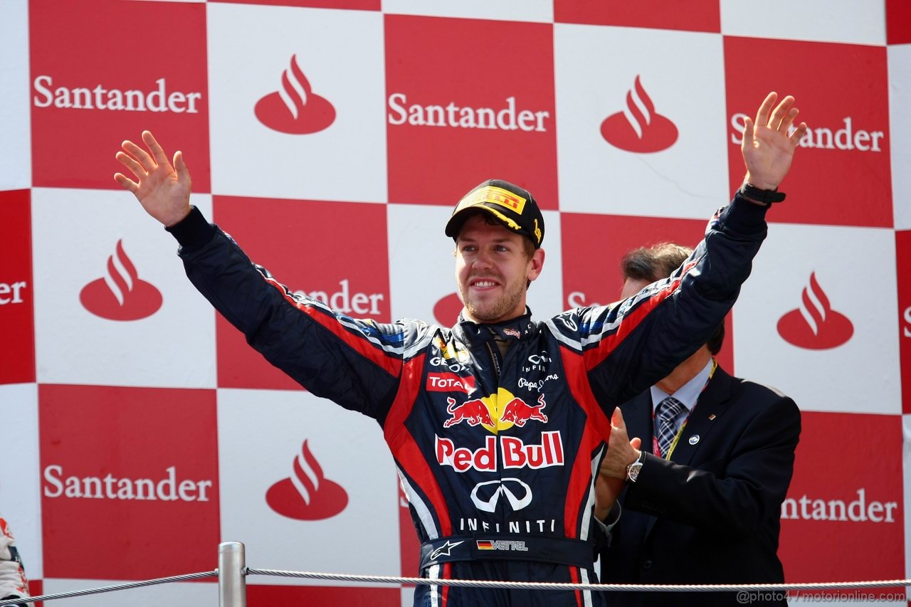 GP SPAGNA, 22.05.2011- Gara, Sebastian Vettel (GER), Red Bull Racing, RB7 vincitore