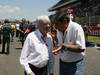 GP SPAGNA, 22.05.2011- Gara, Bernie Ecclestone (GBR), President e CEO of Formula One Management  e the father of Narain Karthikeyan (IND), Hispania Racing F1 Team, HRT 
