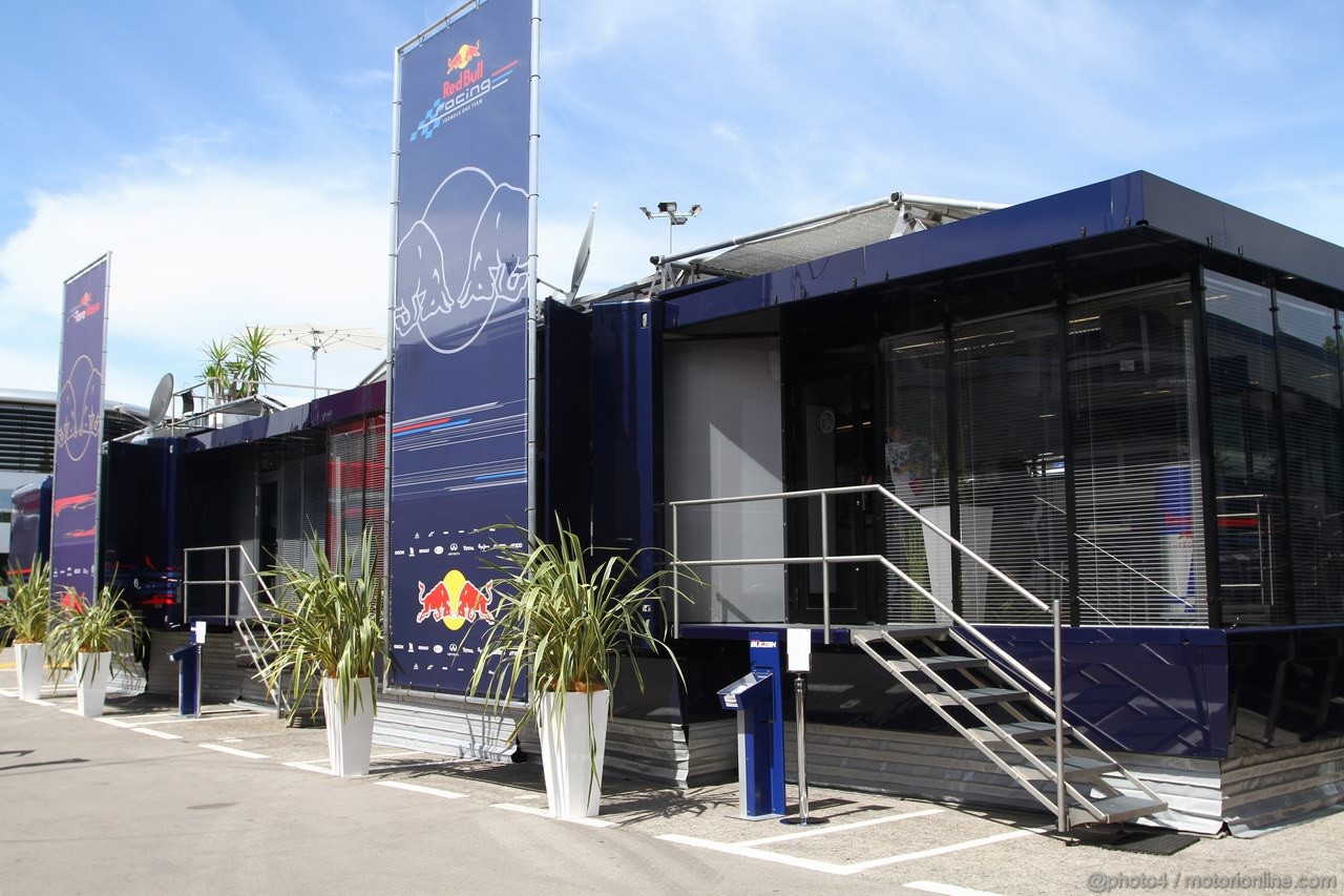 GP SPAGNA, 19.05.2011- Hospitality Red Bull Racing