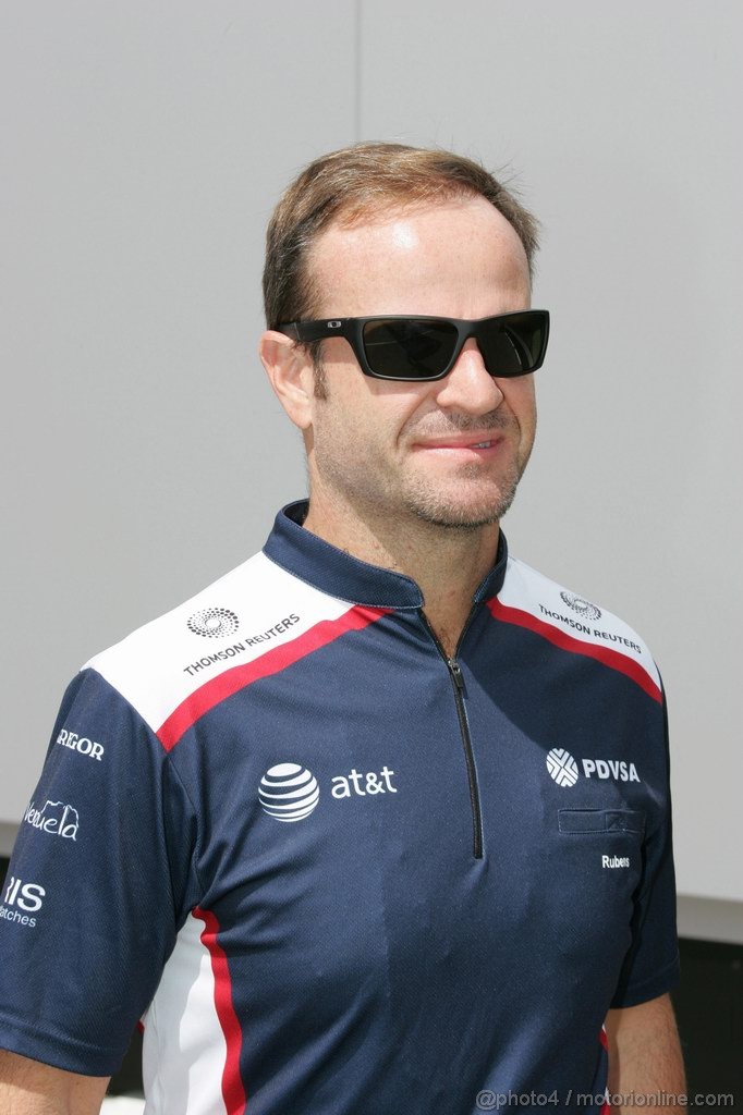 GP SPAGNA, 19.05.2011- Rubens Barrichello (BRA), Williams FW33