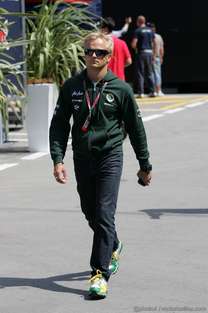 GP SPAGNA, 19.05.2011- Heikki Kovalainen (FIN), Team Lotus, TL11