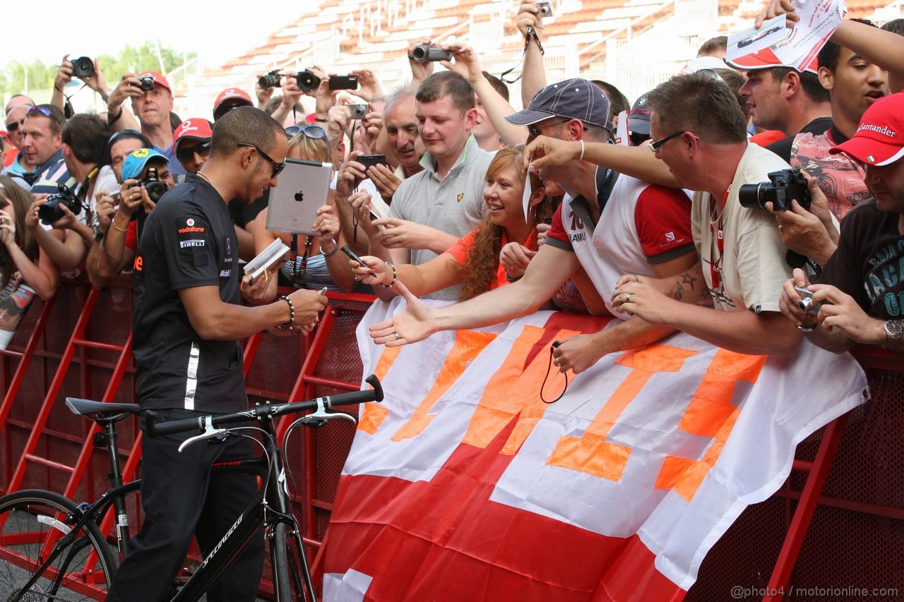 GP SPAGNA, 19.05.2011- Lewis Hamilton (GBR), McLaren Mercedes, MP4-26