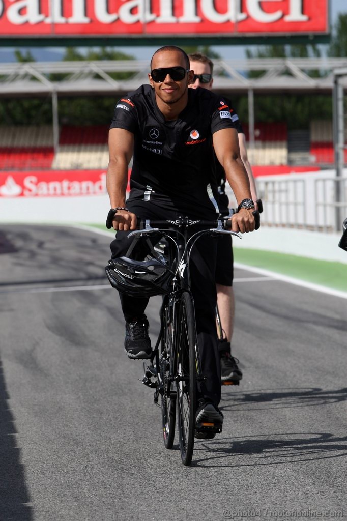 GP SPAGNA, 19.05.2011- Lewis Hamilton (GBR), McLaren Mercedes, MP4-26