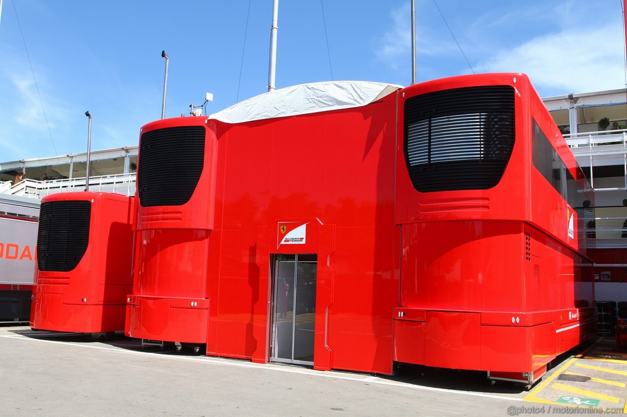 GP SPAGNA, 19.05.2011- Hospitality Ferrari