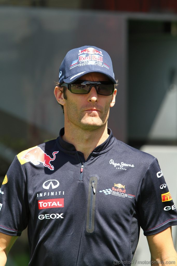 GP SPAGNA, 19.05.2011- Mark Webber (AUS), Red Bull Racing, RB7
