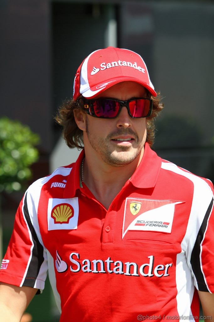 GP SPAGNA, 19.05.2011- Fernando Alonso (ESP), Ferrari, F-150 Italia 